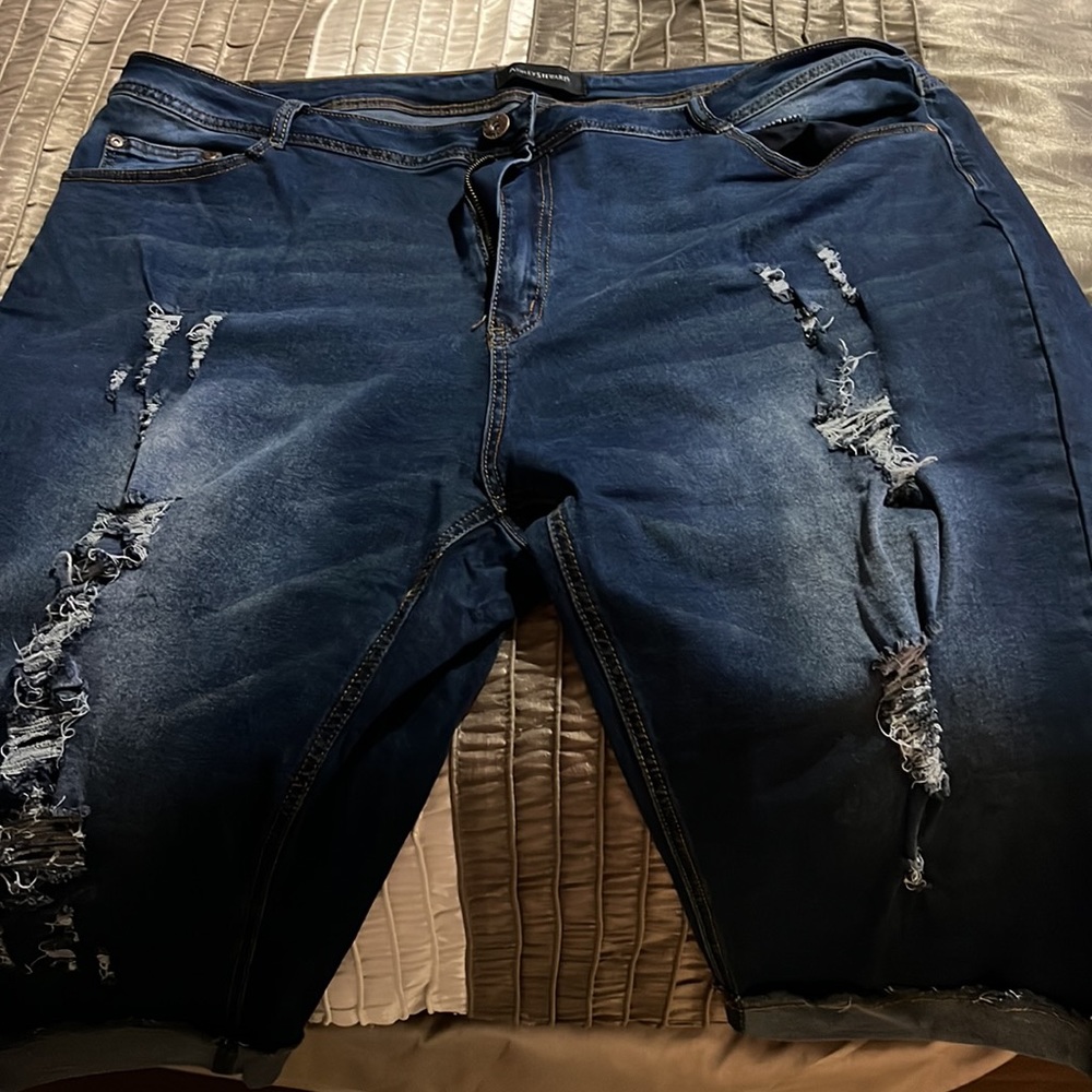 Ashley Stewart capri jeans - Picture 4 of 5